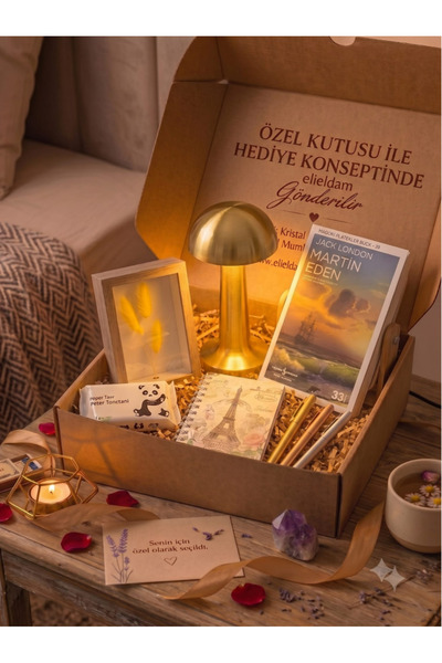 elieldam Doğum Günü, Özel Gün, Yeni İş Hediyesi Kitaplı 6lı Hediye Seti Doğum...