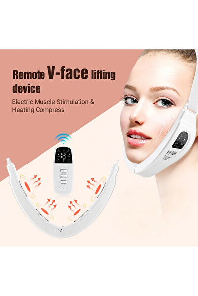Choice Electric Face Slimming Device Double Chin V Shape Lift Belt Hot Compre...