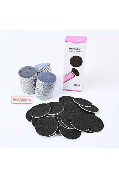 Choice A0384 - Rough80 60pcs/Box Foot Dead Skin Sandpaper For Electric Nail F...