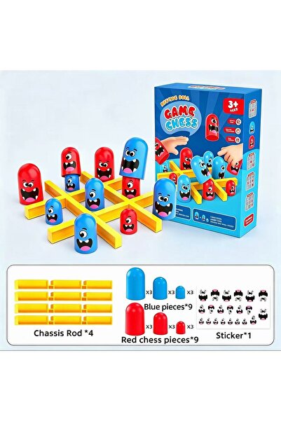Choice Colorful Tic-Tac-Toe Eat-and-Be-Sized Stacking Cups Dual Battle Board ...