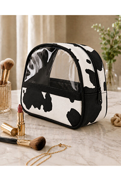 Wallery Bags Corded Fabric Transparent, Accessories & Makeup Bag