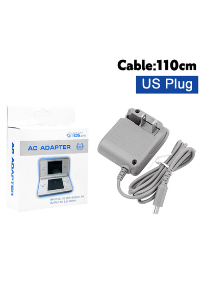Choice US PLUG NEW AC Power Supply Charger Adapter for NDS Lite Wall Home Tra...