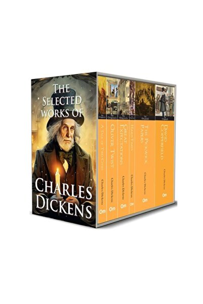 OM BOOKS The Selected Works of Charles Dickens 6 Books Collection Set