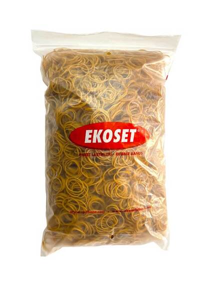 ekoset عبوة مطاطية لتعبئة النقود المعدنية 40 قطعة 1 كجم 40 مم