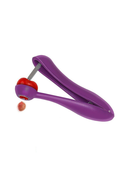 Choice PURPLE Pitter Cherry Seed Tool Cherries Creative Kitchen Gadgets Fashi...