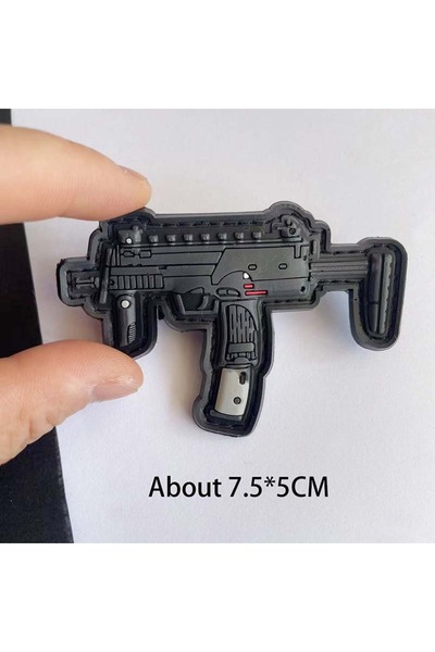 Choice12 ملصقات PVC ثلاثية الأبعاد QN20-02 HK86-06، شارات جيشية صغيرة على شكل...