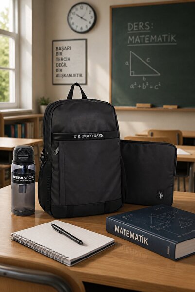 U.S. Polo Assn. U.S. Polo. Assn. Unisex Ipad Kılıflı Çanta Seti PLSET2443514