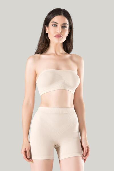 Miss Fit Women's Skin Short Leg Corset with Silicone 34312