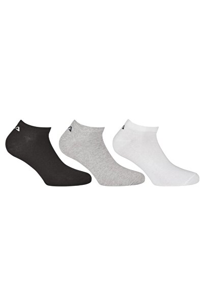 Fila Invisible Sneakers Socken Unisex, 3 Paar - Kurzsocken, Logobund, uni, 35-46