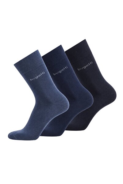 BUGATTI Herren Socken, 3er Pack - Basic Geschenkbox
