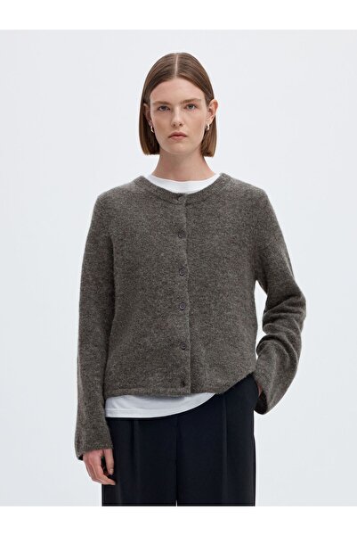 Selected Femme Strickjacke Wollmix