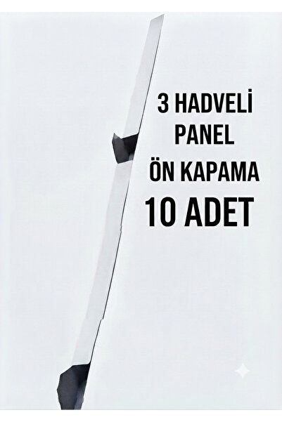 Metal Sepeti 3 hadveli sandviç panel ön kapama(köpük) kapama sacı