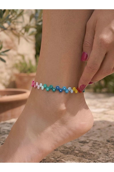 Beykan handmade Flower Garden Anklet