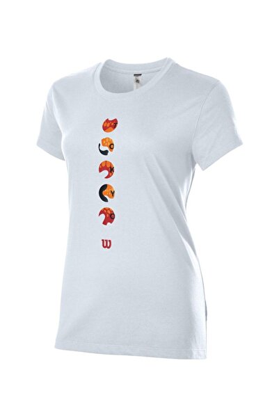 Wilson W TOKYO 2021 TECH TEE WRA811201-WH Λευκό