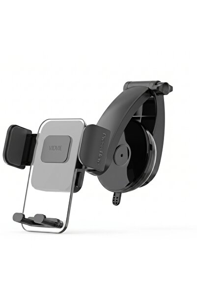 Vidvie Adjustable Suction Cup Car Phone Holder, Dashboard & Windshield Mobile...