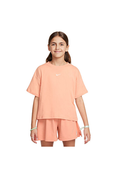 Nike G NSW TEE BOXY ESSNTL LBR FZ5559-844 Σολομός