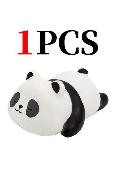 Choice A 1Pcs New Panda LED Night Light Living Room Cute Panda Plastic Lamp B...