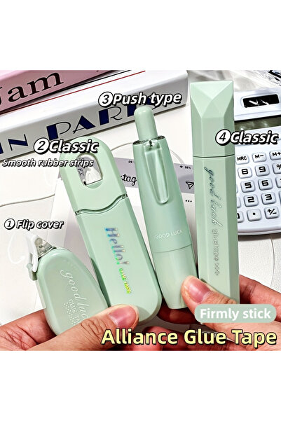 Choice3 green 4PCS Creative Double-Sided Dot Glue, High-Adhesion Dot Glue, Su...