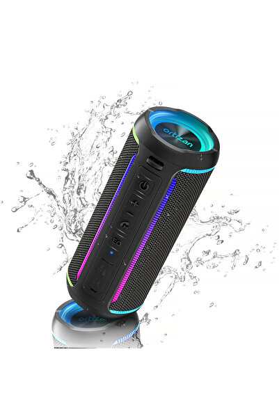 Choice black Ortizan Wireless Portable Bluetooth Speaker X30 with 40W Stereo ...