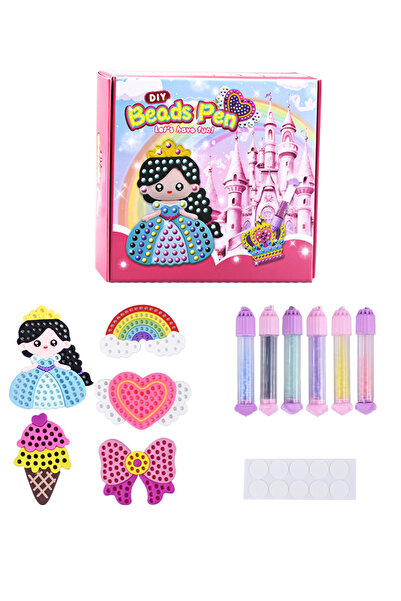 Choice 25-1 Handmade Set Beads Pen DIY Girls Toys, Creative Production Sticke...