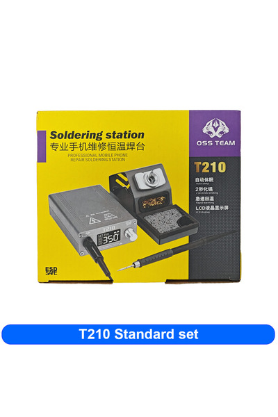 Choice1 EU T210 Standard set OSS T210 Solder Station 75W Digital display Cons...