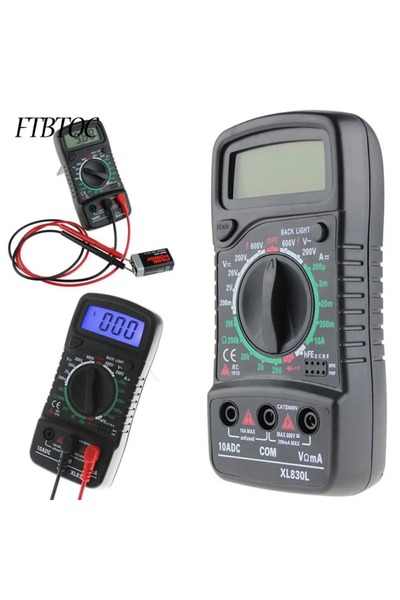 Choice FTBTOC XL830L Digital Multimeter Portable Multi Meter AC/DC Voltage Me...