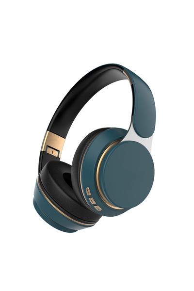 choice2 Blue 07S Wireless Headphones Foldable Adjustable Stereo Gaming Earpho...