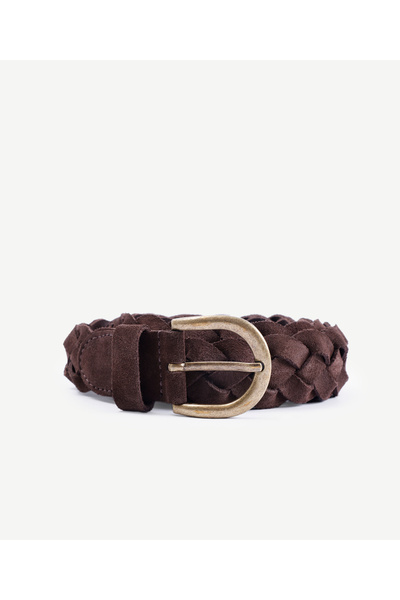 Yargıcı Leather Mesh Belt