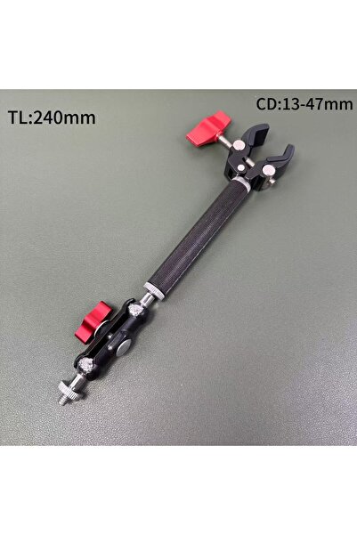 Choice1 lg-1 Extended Aluminum Rod Sport Camera Holder with Rotating Universa...