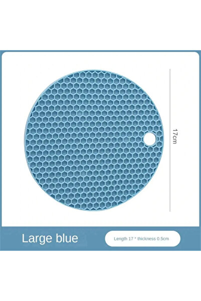 Choice1 Big Blue Table Mat Tool Multifunctional Kitchen Silicone Tableware Ma...