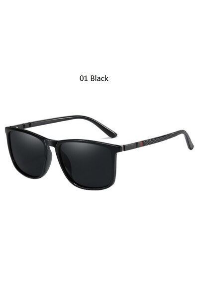 Choice 01 Black Luxury Vintage Eyewear Square Sunglasses Men Women Fashion Tr...