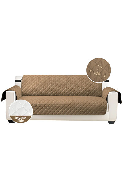 Choice 3 Seater Gray-brown Sofa Covers Waterproof Sofa Slipcovers 1/2/3/4 Sea...