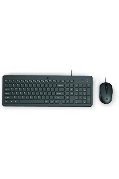 HP 150 Wired 240J7Aa 1600Dpı Kablolu Klavye Mouse Seti