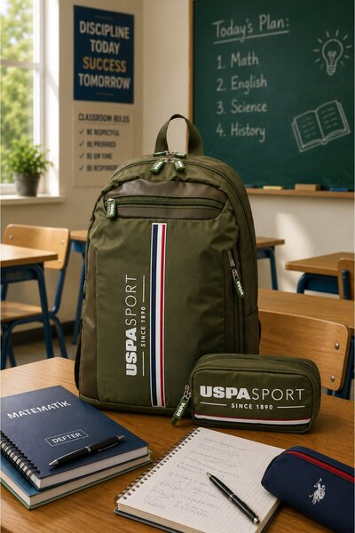 U.S. Polo Assn. Unisex School Bag Set U.S. Polo Assn. Plset 2437374
