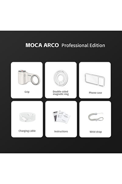 Choice1 ARCO WH-Pro Edition COMITOK MOCA ARCO Magnetic Camera Grip for iPhone...