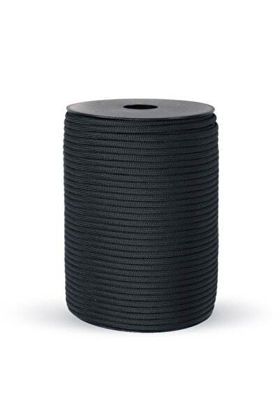 Choice 100M Black 100M/50M 550 Standard 9-Core Paracord Rope 4mm Outdoor Para...