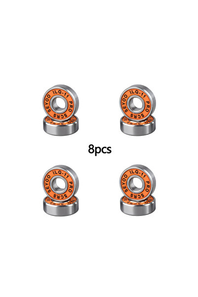 Choice orange 8PC bearings ILQ-11 high-speed bearings are suitable forskatebo...