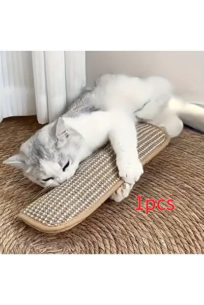 Choice Dark Khaki at Toy Game Pillow and Cat Scratching Pad for Solo Play and...
