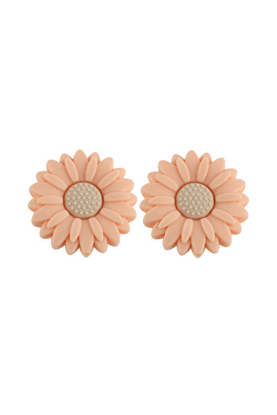 Choice23 10pcs x 20mm Peach Sunrony 10pcs 20/30MM New Flower Silicone Beads F...