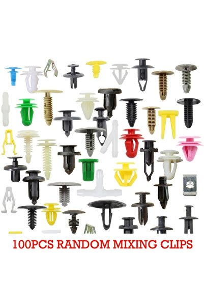 Choice1 100 PCS 500pcs Car Clips Fastener Screws Kit Bumper Plastics Fender P...