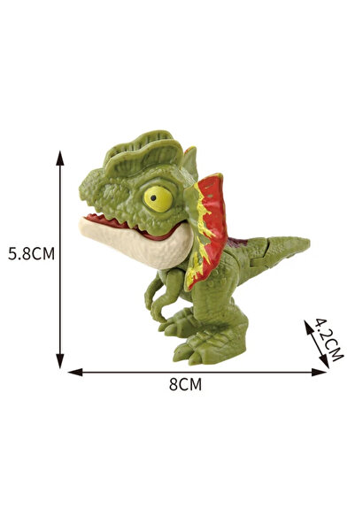 Choice26 h Jurassic Finger Dinosaur Tyrannosaurus Model Toys for Kids Finger ...