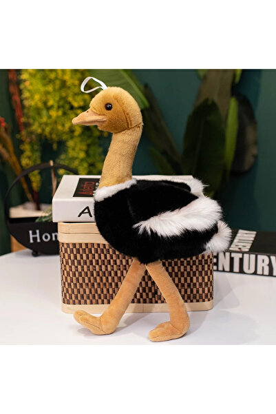 Choice 40CM black Hot 1pc 40cm/50cm Simulation Ostrich Plush Toy Stuffed Life...