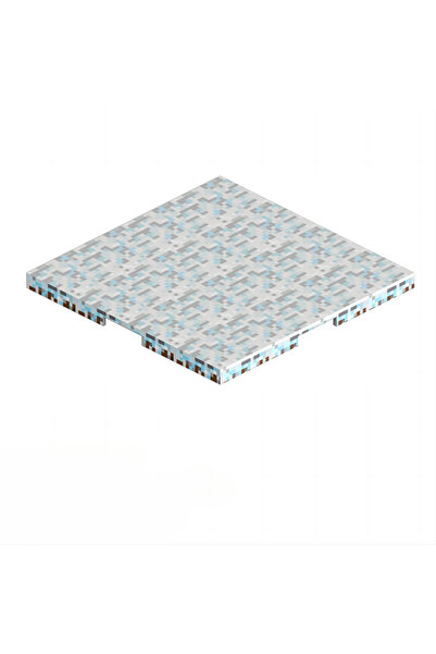 Choice8 Snow Magnetic Base Plate Variety Baseplates Match Mine World Magnetic...