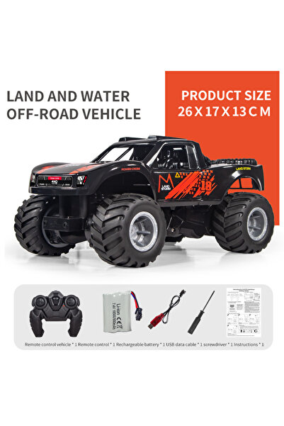 Choice Red JJRC Q156 4WD 2.4G Amphibious Off-road Climbing RC Flip Stunt Car ...