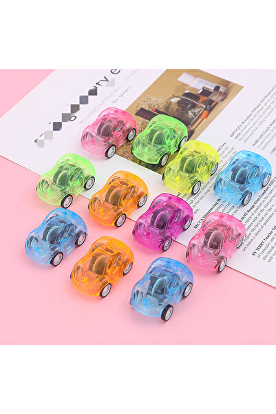choice2 20PCS 20-50 Pcs Mini Transparent Pull Back Car Kids Birthday Party Gi...