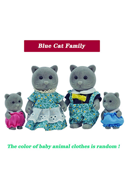 Choice14 H12-KK12 Easter Bunny 1:12 Simulation Forest Family Reindeer Panda A...