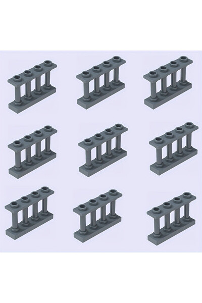 choice2 Dark Gray 20pcs 1x4 Dots Farm & Garden Building Block Set with Ranch ...