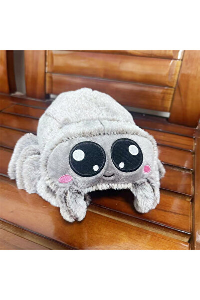Choice Light Grey Spooky Soft Spider Plush Toy Doll Children's Gift Stuffed A...