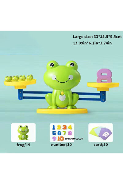 Choice3 green Mathematical Intelligence Math Toys Funny Frog Scale Children's...