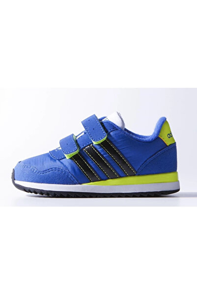 adidas حذاء رياضي للأطفال F76482 V Jog Cmf Inf باللون الأزرق الداكن